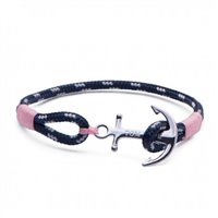 Bracciale Tom Hope Donna Coral Pink in Tessuto TM0052-M - TM0052-M